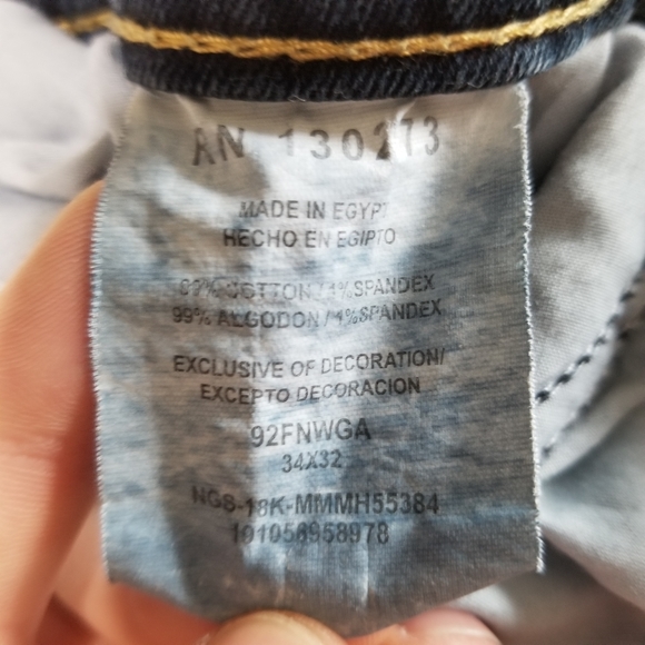 Wrangler Slim-Straight Blue Jeans - Picture 5 of 5